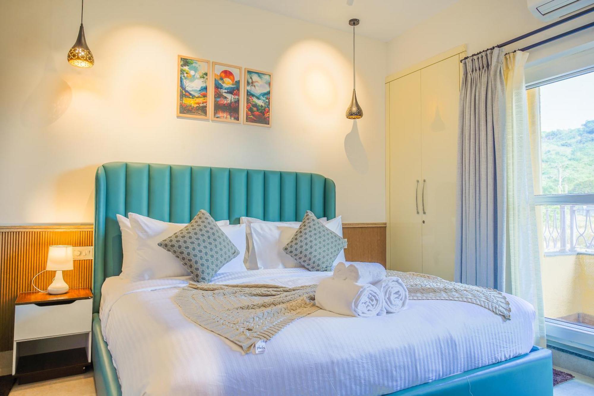 Alaya 2 Bhk With Balcony & Lift - Veera Marina * Candolim